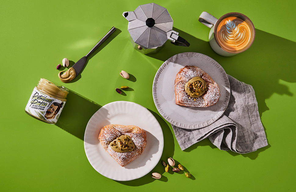 Bakers Delight NEW Pistachio Papi Danish is here