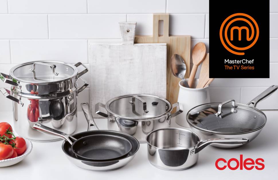 FREE MasterChef Cookware with MasterChef cookware credits