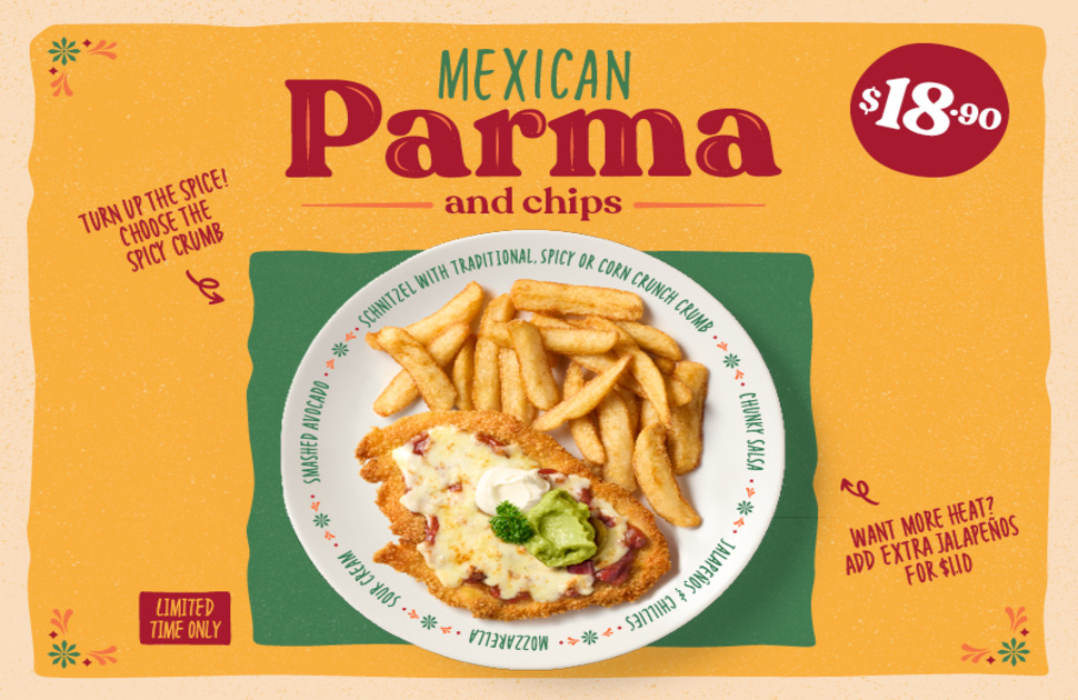 Schnitz Mexican Parma Has Arrived