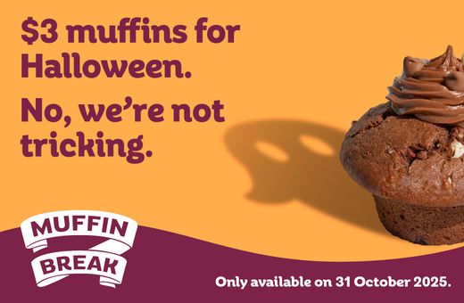 Halloween at Muffin Break