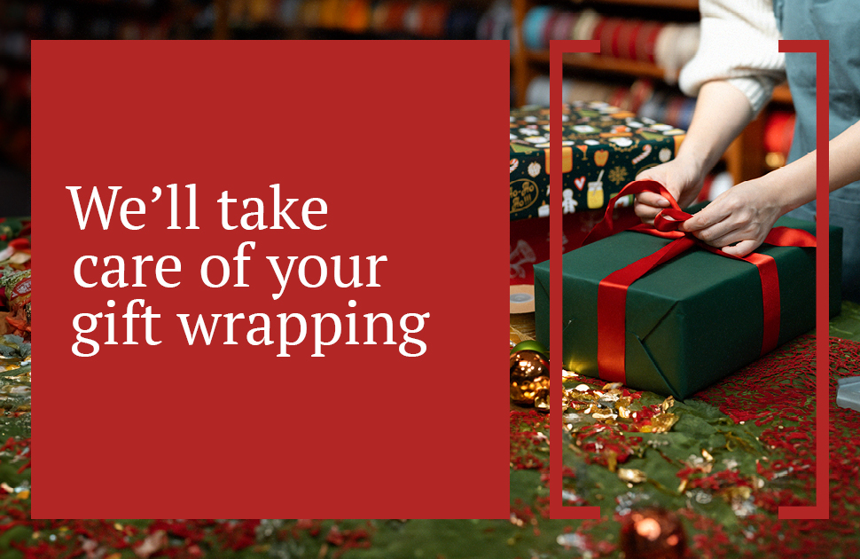  Gift wrapping in-centre