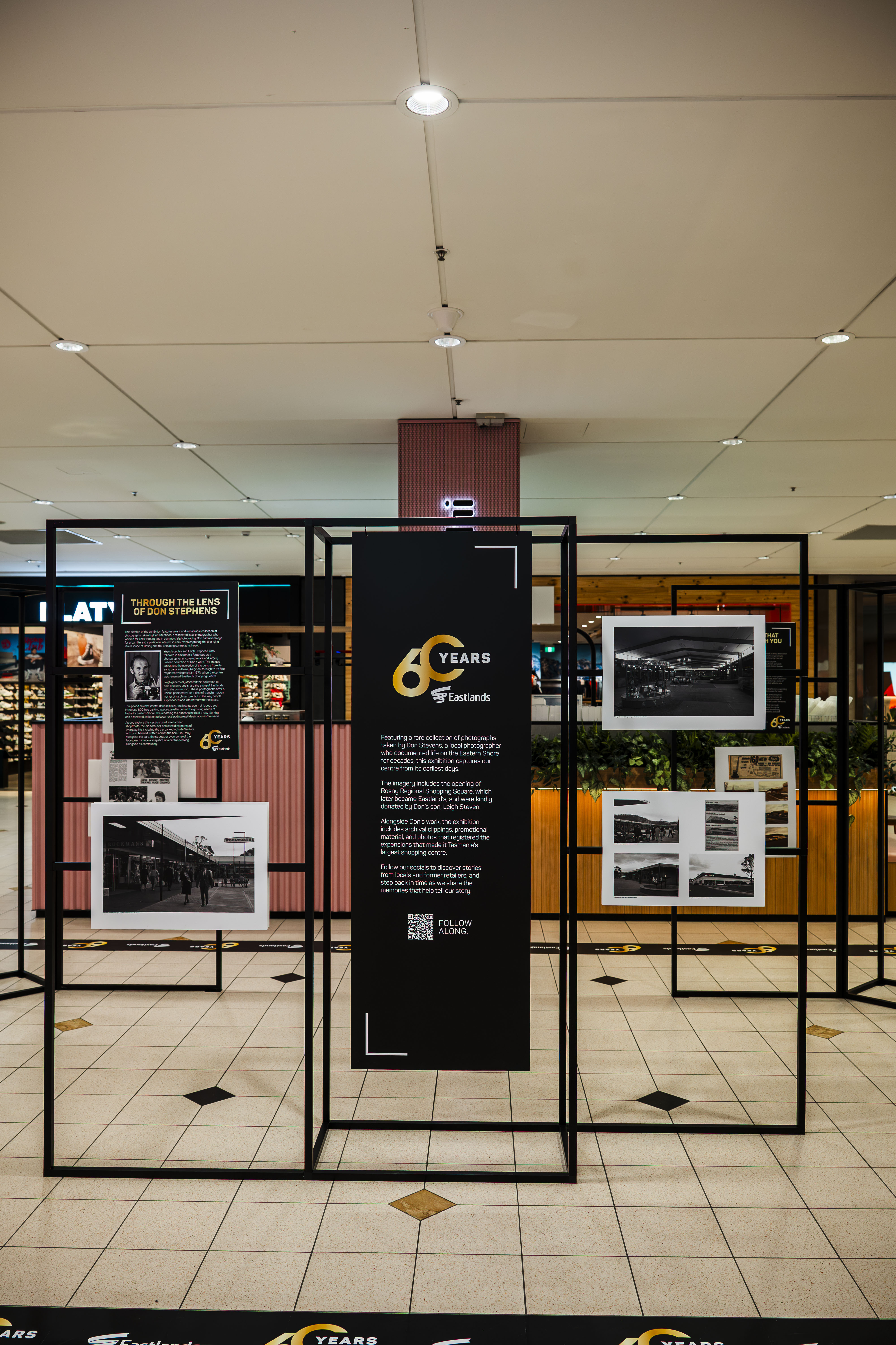Exhibition outside Kmart 