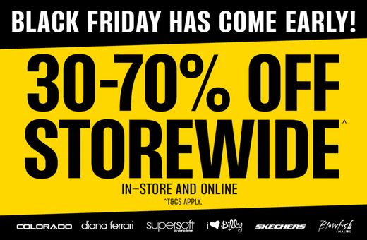 Williams 30-70% Off Storewide