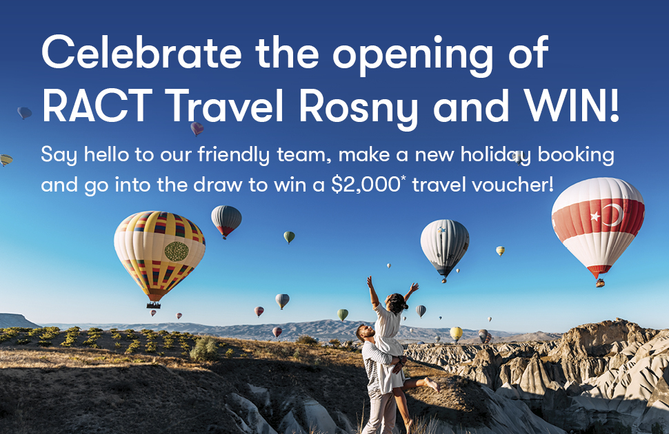RACT Travel - BOOK & WIN