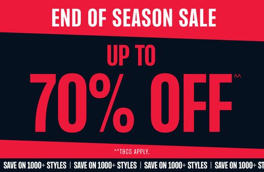Williams End Of Season Sale - Up To 70% Off