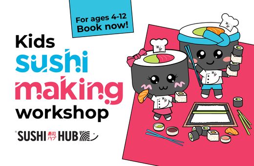 Kids School Holiday Sushi Workshop