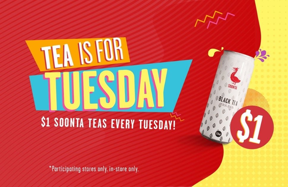 $1 Tea Tuesdays
