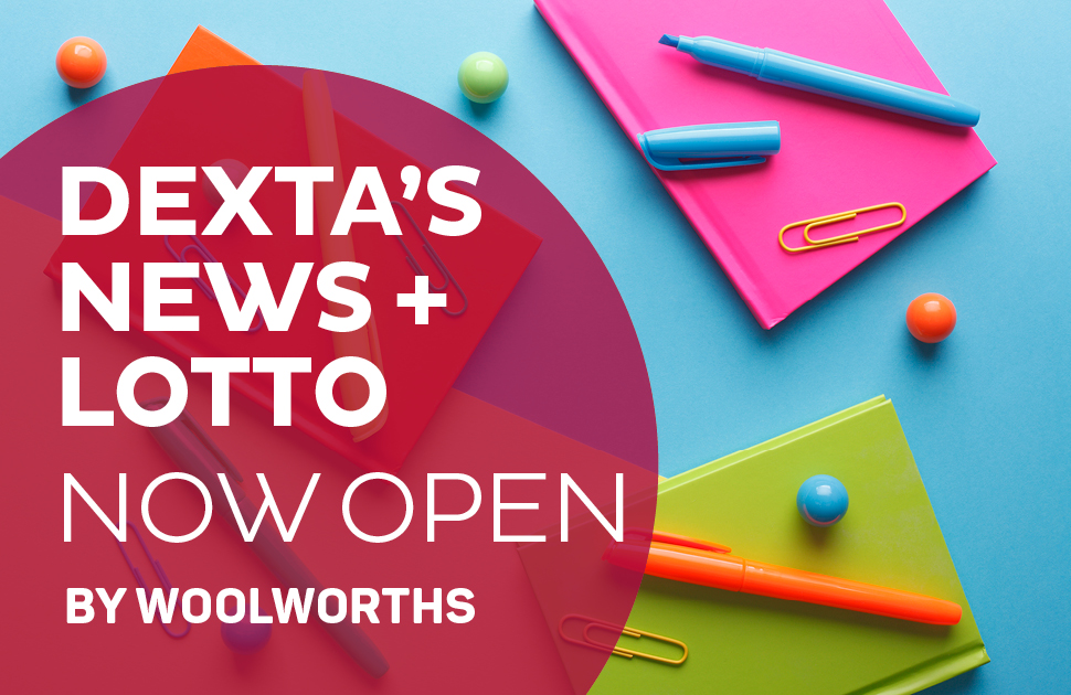 Dexta's News & Lotto Now Open