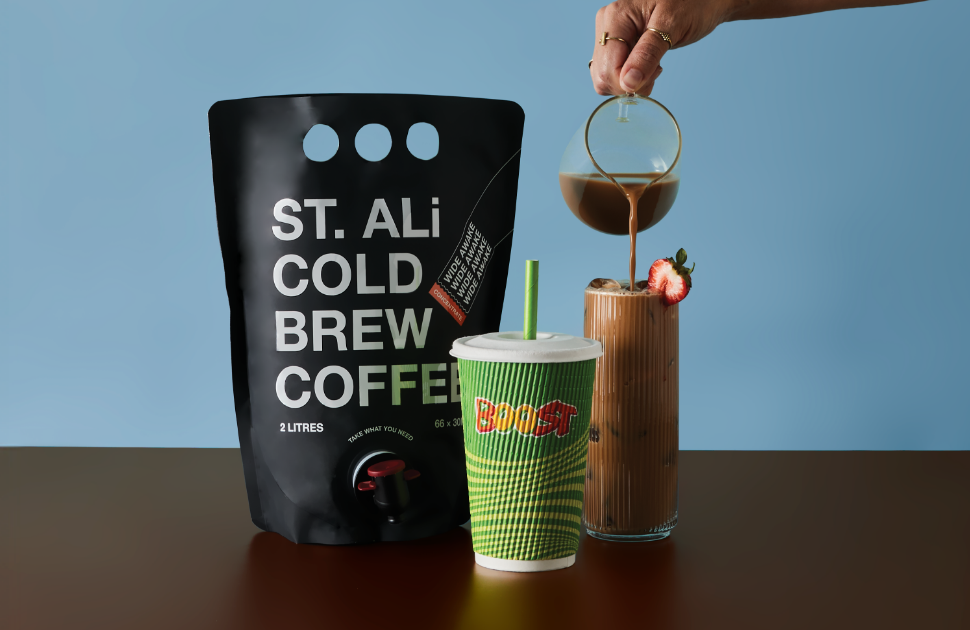 Boost Juice | Boost x ST. ALi: Coffee Boosted
