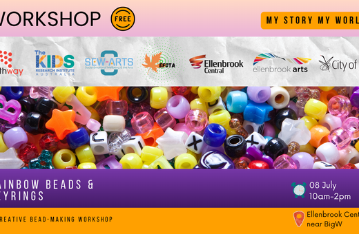 Rainbow Beads & Keyring Craft Workshop hosted by Ellenbrook Arts