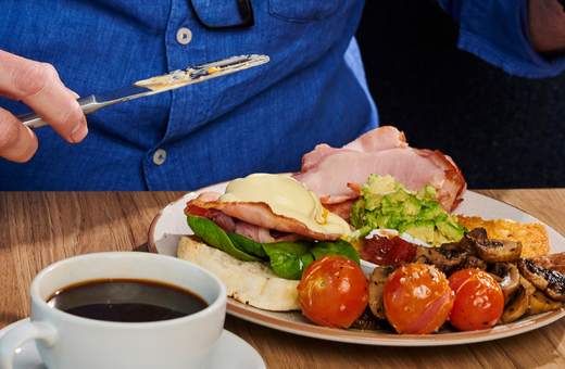 The Coffee Club Win Dad Eggs Benny for a Year