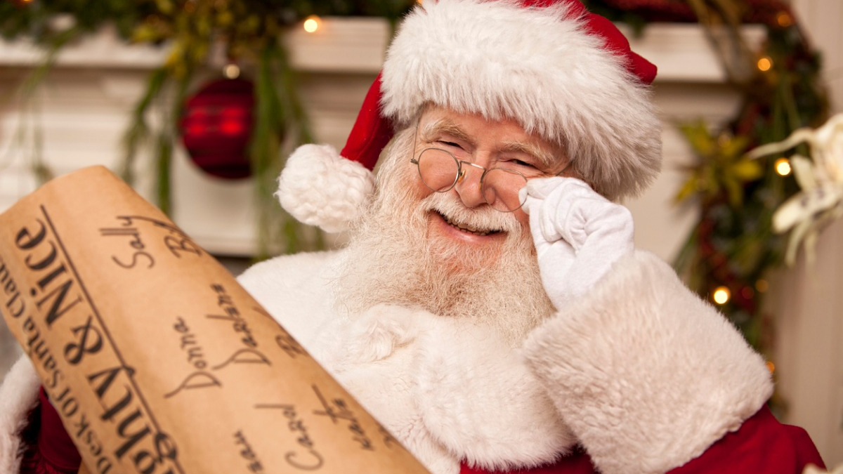It's time for a little Santa joy.