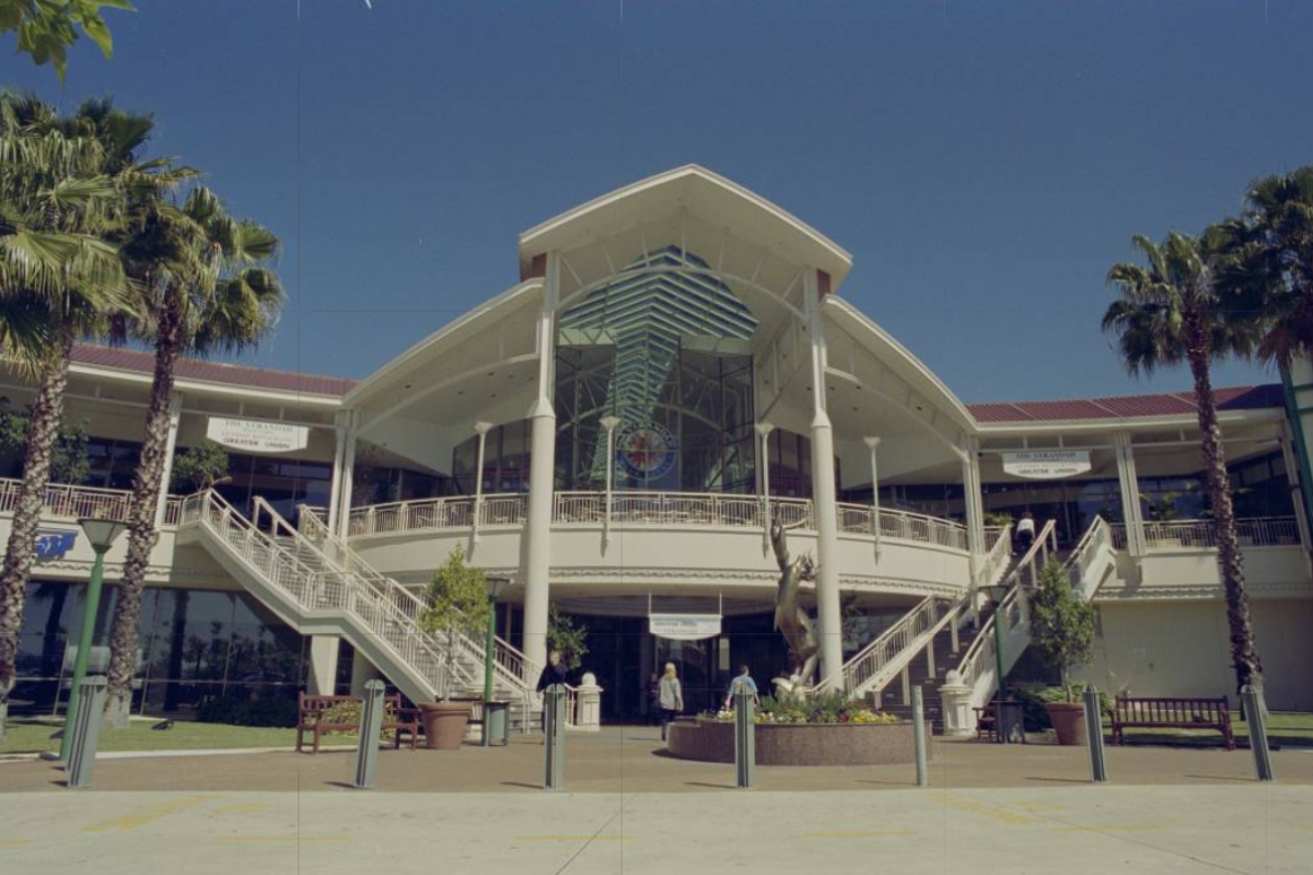 Galleria front of centre