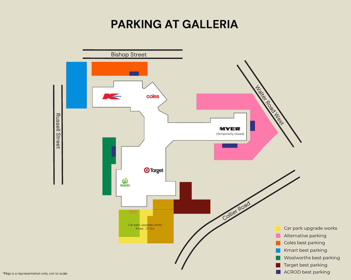 Parking at Galleria