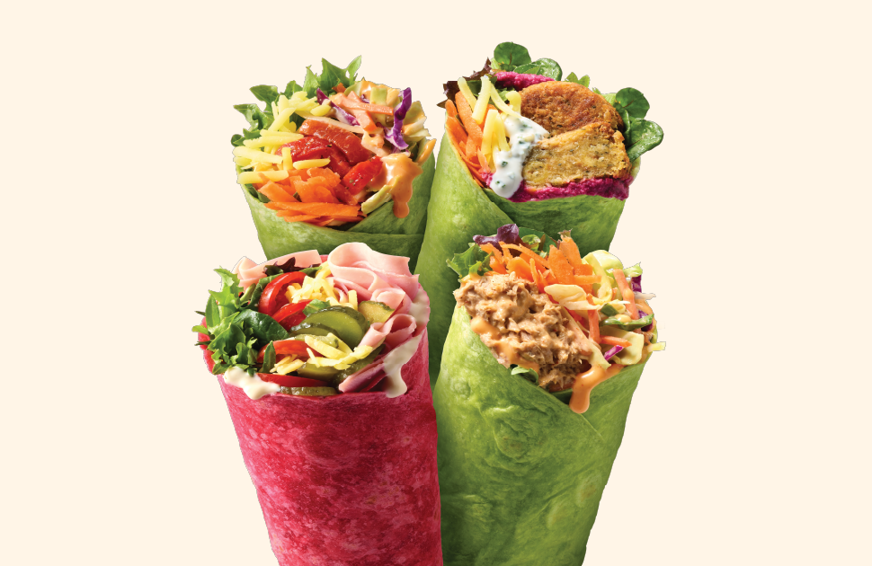 Muffin Break Refreshed and Delicious Wraps