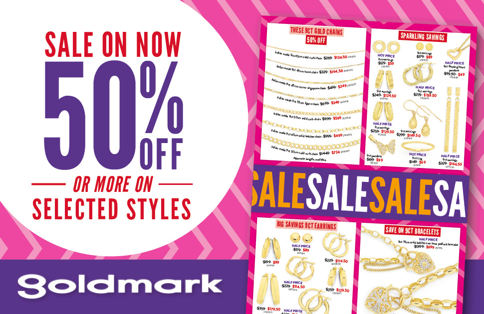 Goldmark Jewellers Jewellery & Watch Savings 