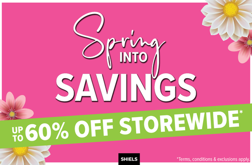 Shiels Jewellers Up To 60% Off Spring Sale*