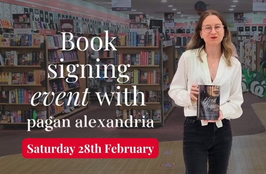 Meet Author Pagan Alexandria at Dymocks