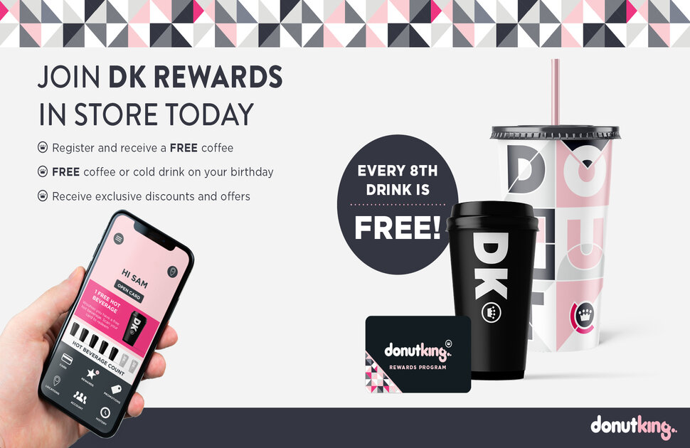 Introducing Donut King Rewards