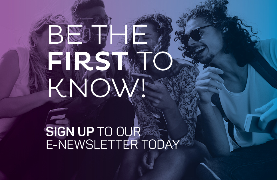 Be the first to know!