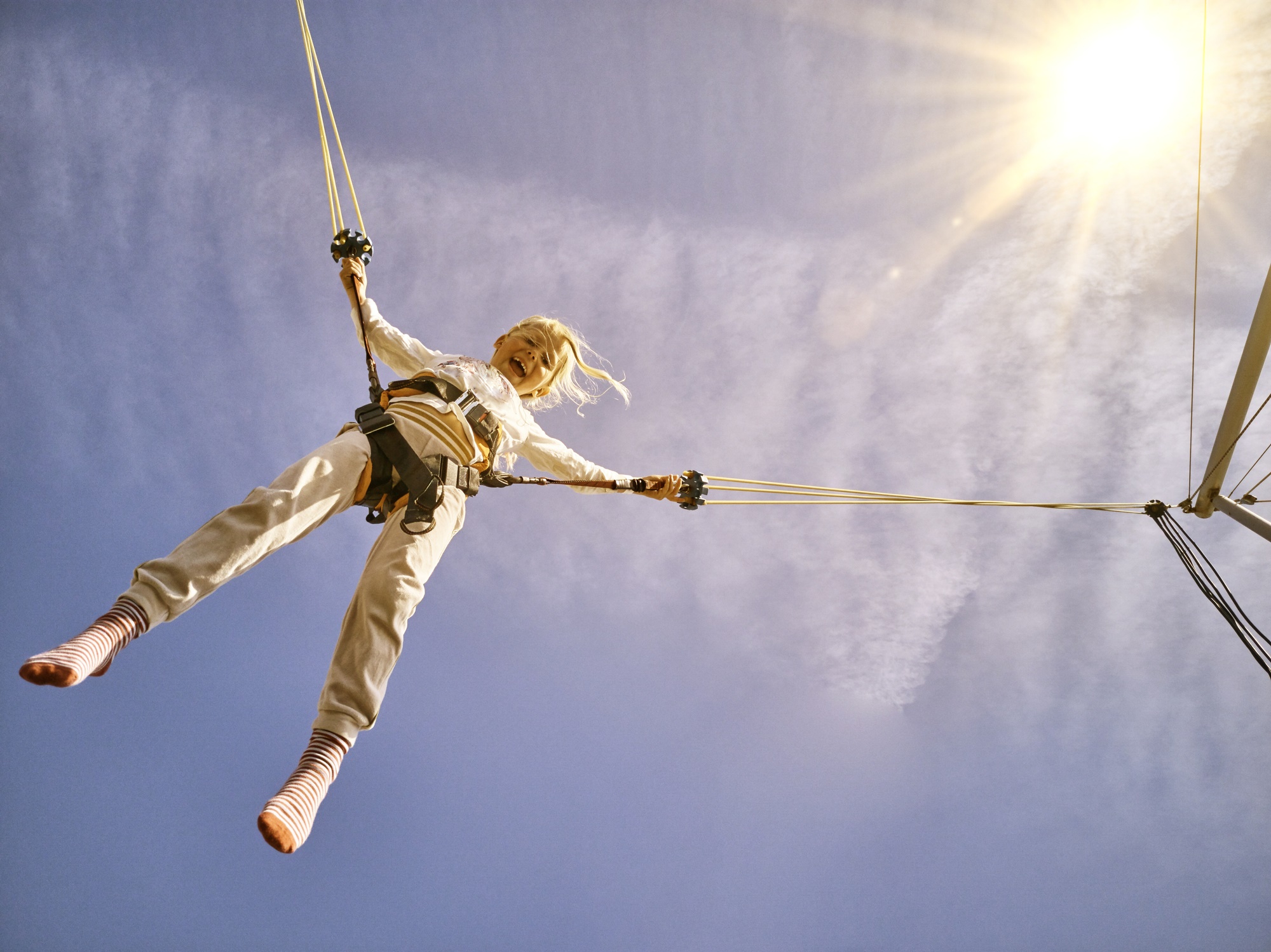 Bungy trampolines are here!