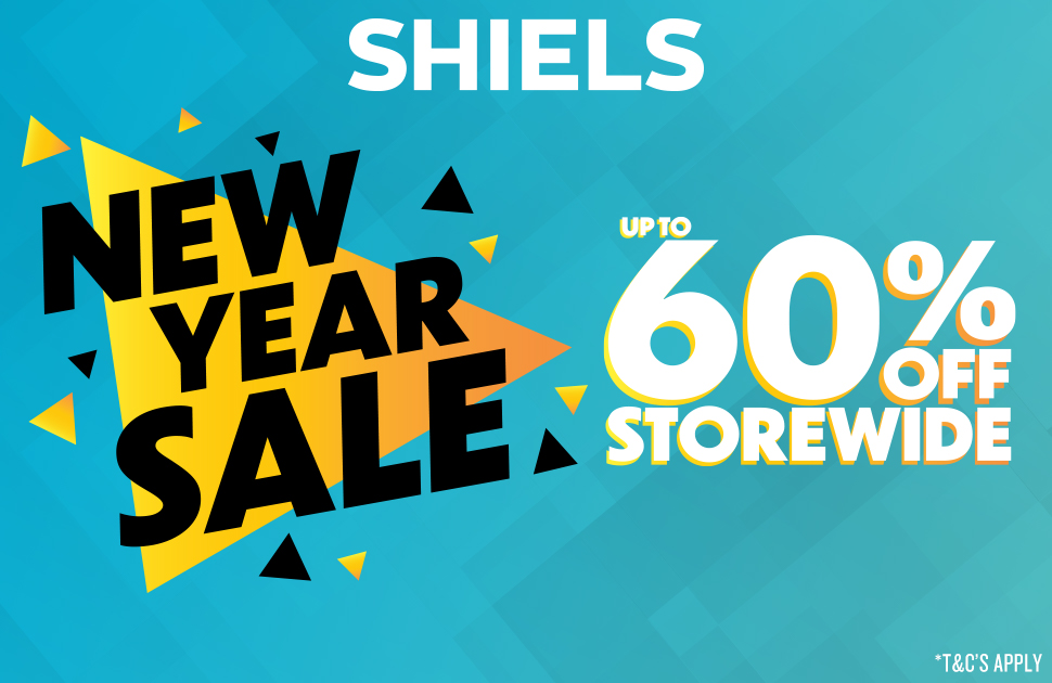 Shiels New Years Sale