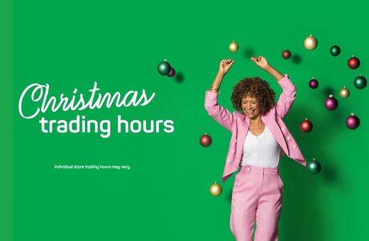 Extended christmas trading hours stockland shellharbour