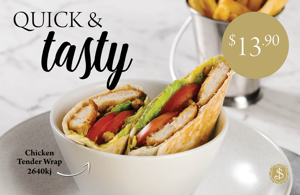 Shingle Inn's Chicken Tender Wrap