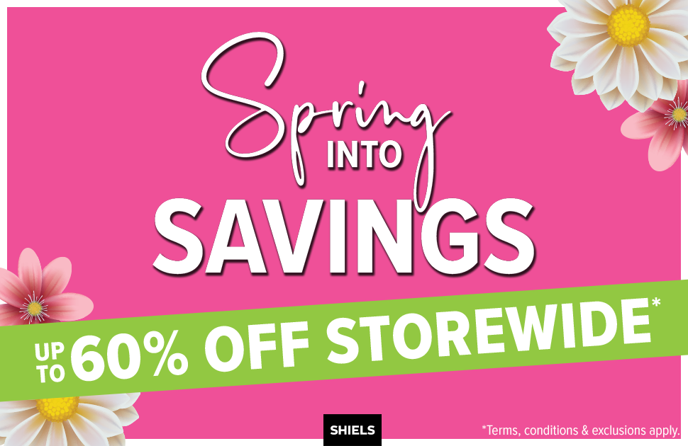 Shiels Jewellers Up To 60% Off Spring Sale*