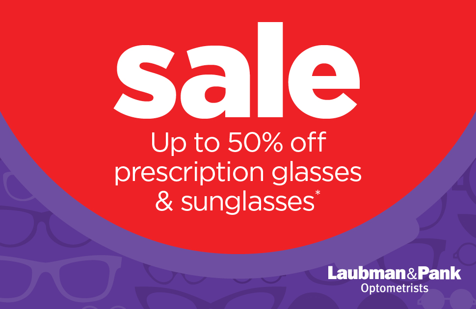 Laubman & Pank's Prescription Glasses and Sunglasses Sale