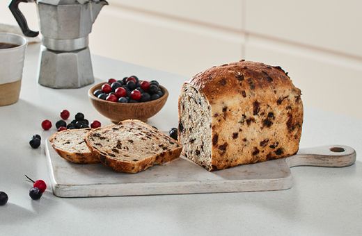 Bakers Delight NEW Mixed Berry Sourdough Loaf