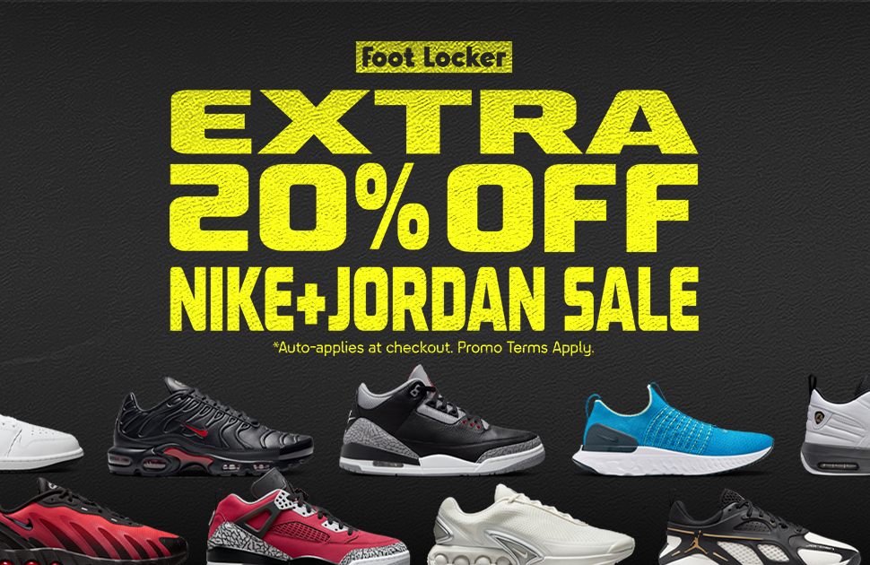 Foot Locker Flash Sale: 20% Off All Nike & Jordan Markdown Styles