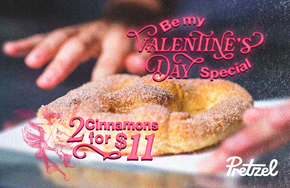 Pretzel Valentines Day Offer