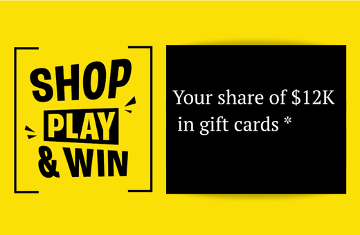 Shop, Play & Win!