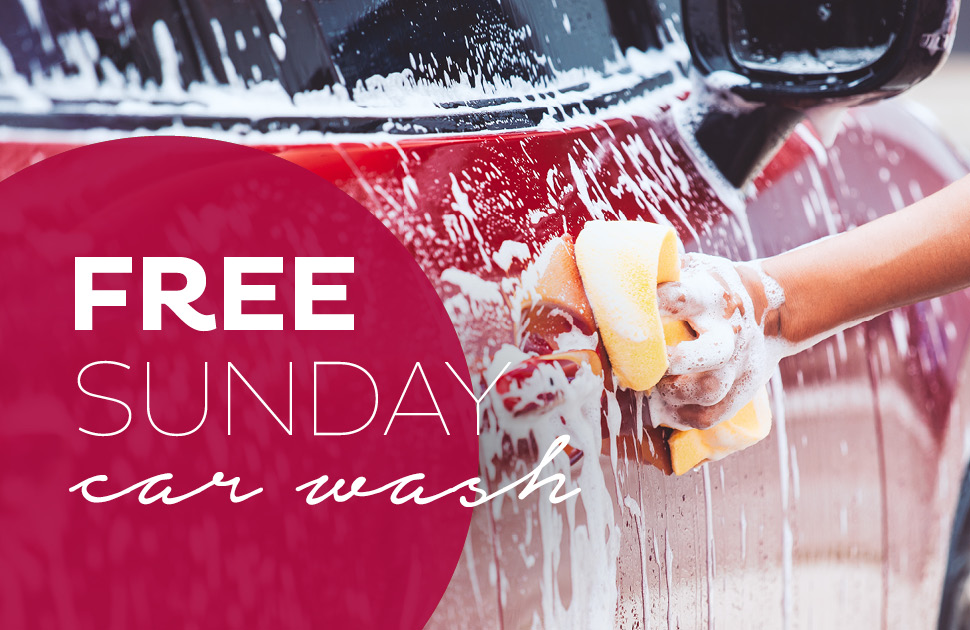 Free Sunday Car Wash