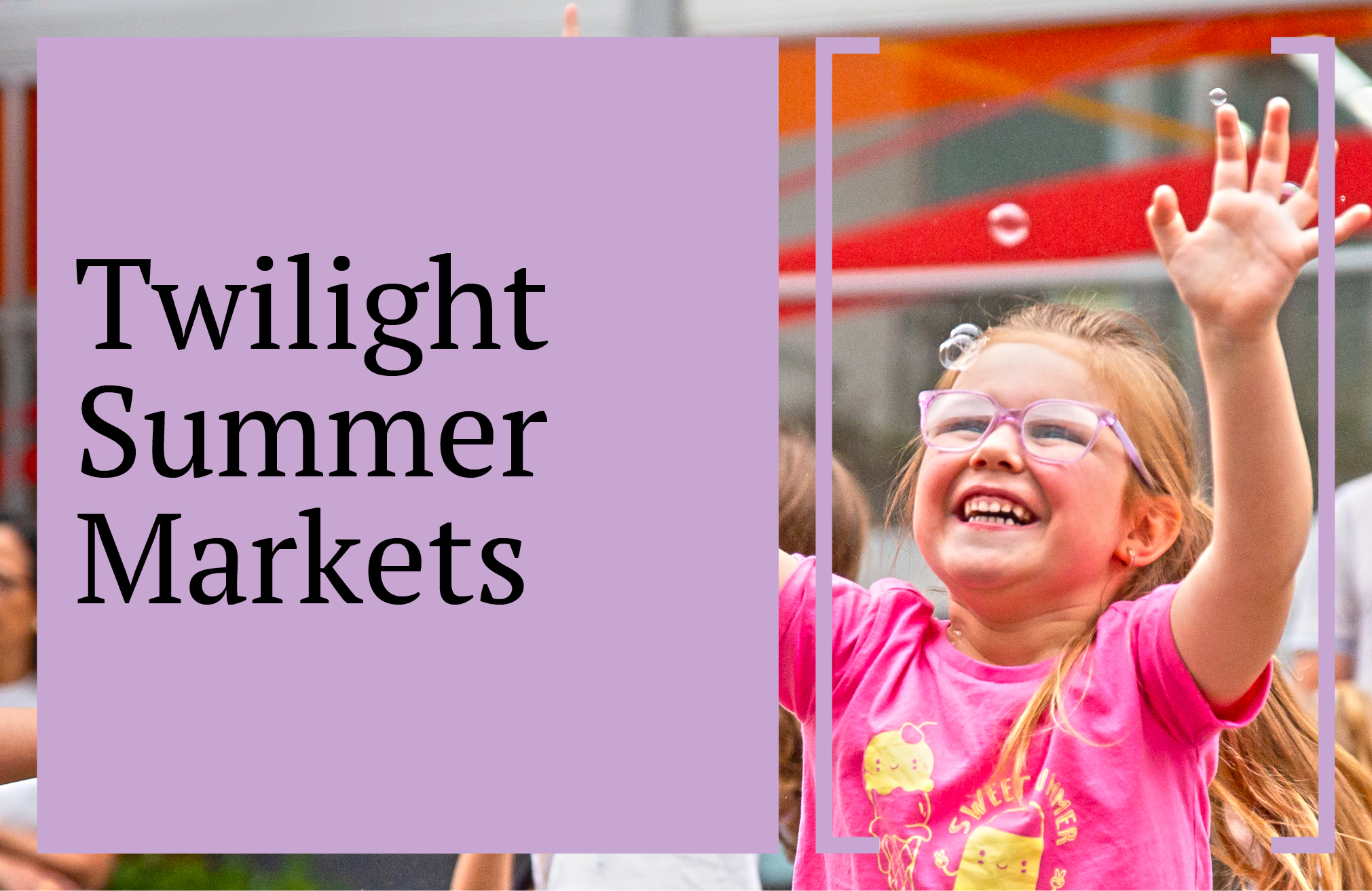 Twilight Summer Market on Syren Street 