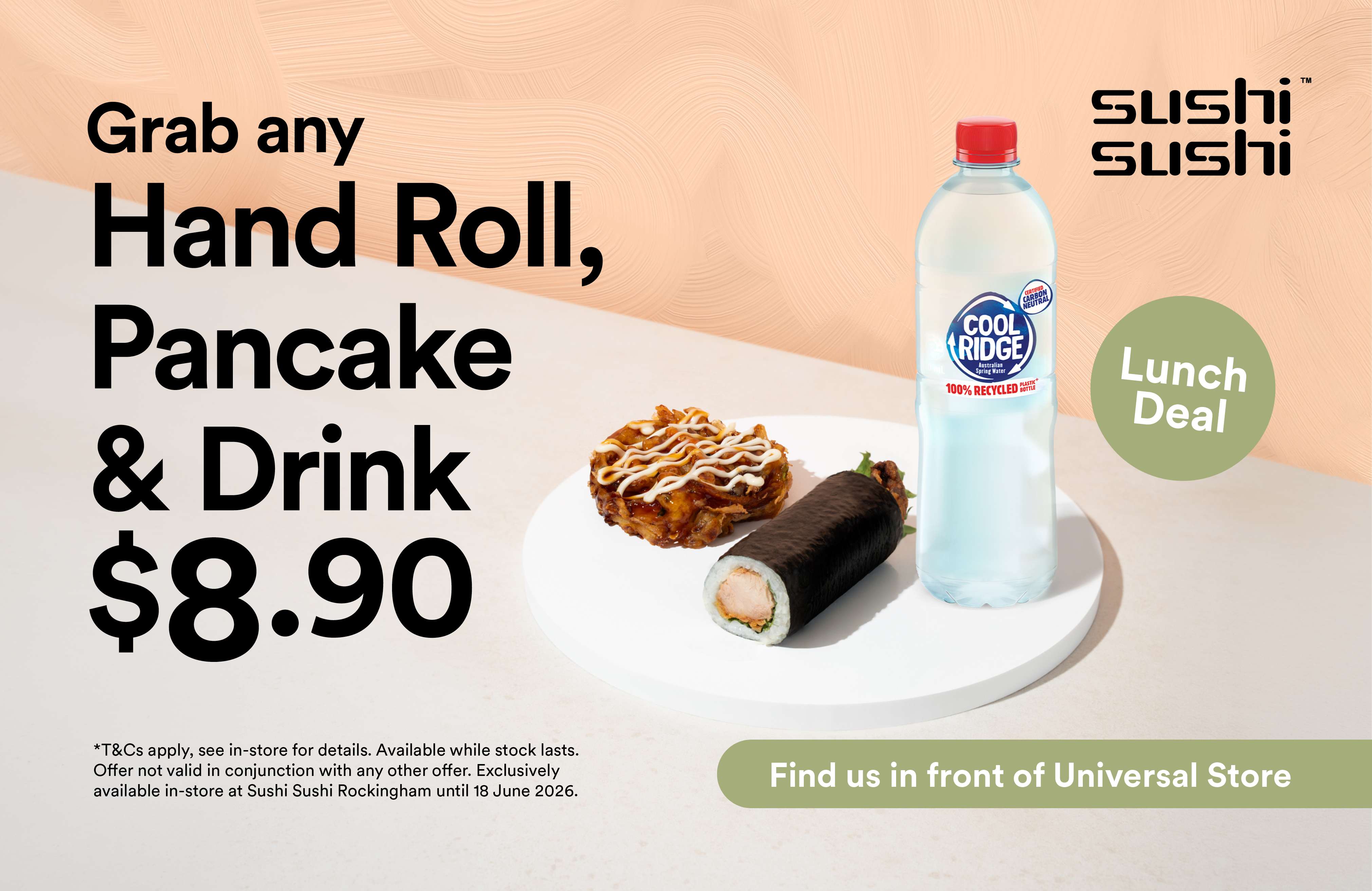 Sushi Sushi | Lunch Sorted for $8.90