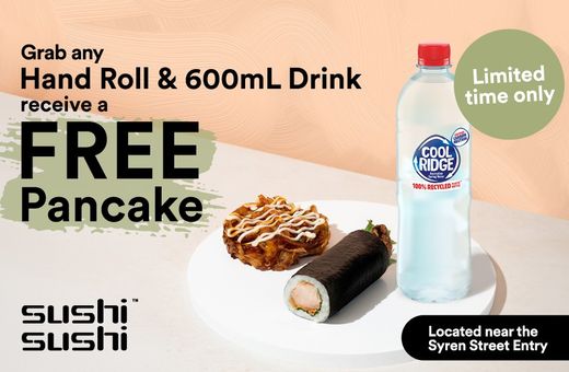 Sushi Sushi | Limited-Time Free Pancake Offer