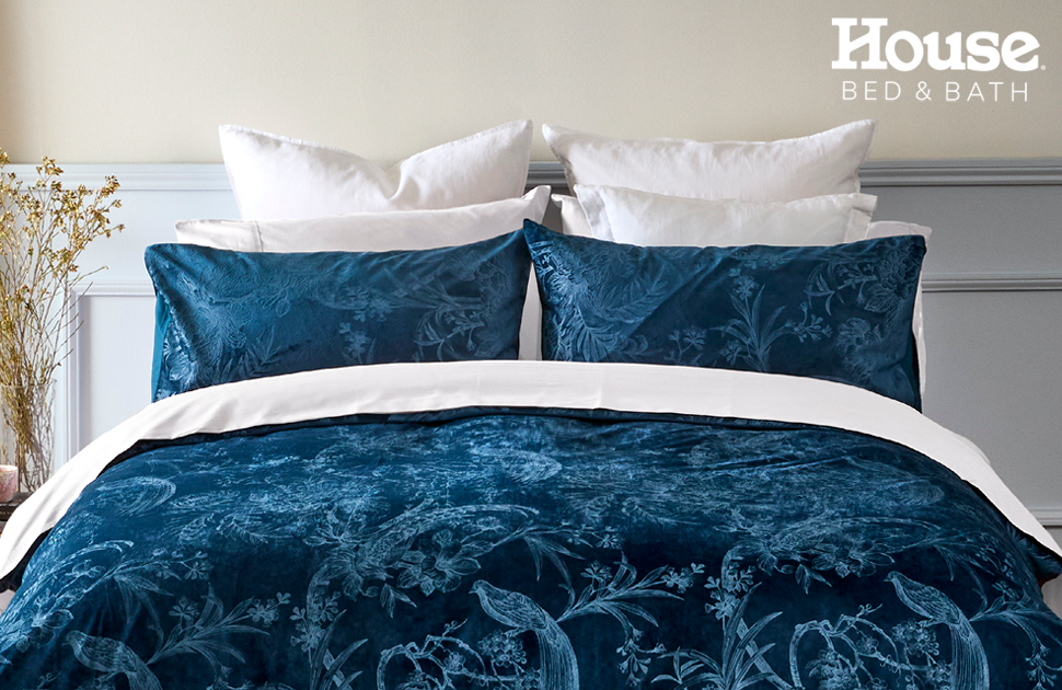 House Bed & Bath Save 50% Off Selected Quilt Cover Sets