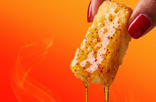 Zeus Street Greek | Hot Honey Halloumi Nuggets 