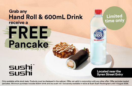 Sushi Sushi | Limited-Time Free Pancake Offer