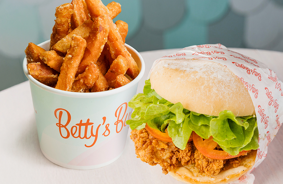 Betty's Burgers Fresh, Tasty, Betty's