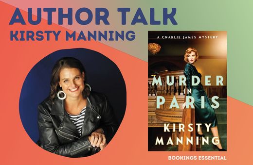 Robinsons Bookshop | Kirsty Manning Author Talk 6.30pm 7th May
