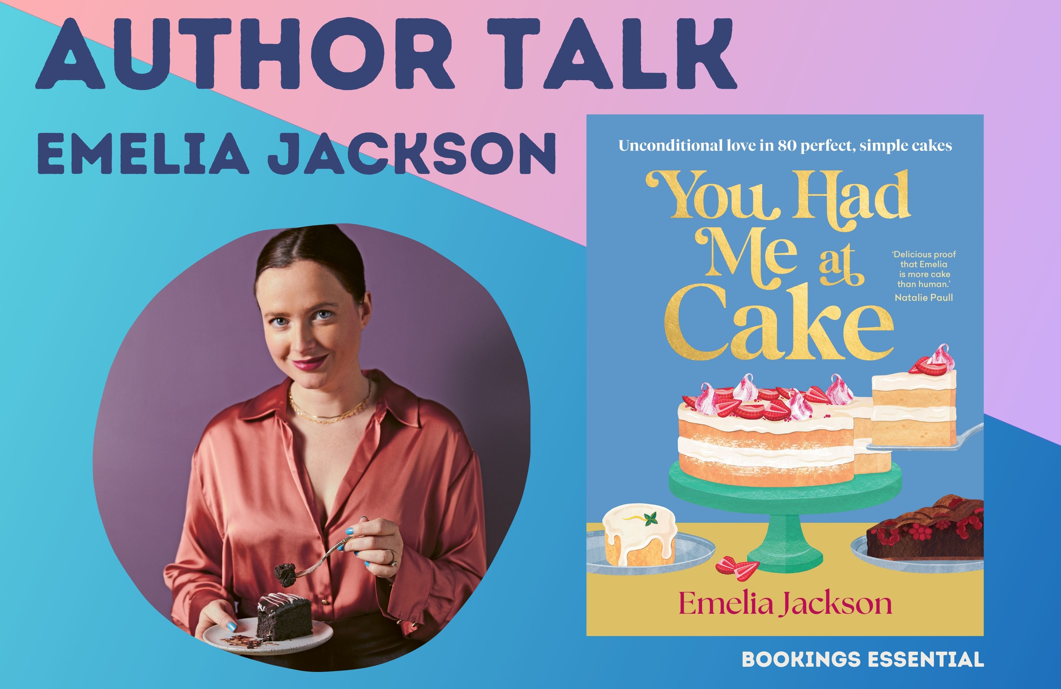 Robinsons Bookshop | Emelia Jackson Author Event 6.30pm 30th April