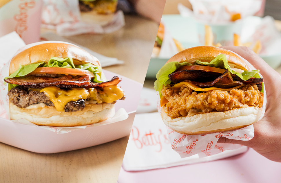 Betty's Burgers 2 Up Tuesdays