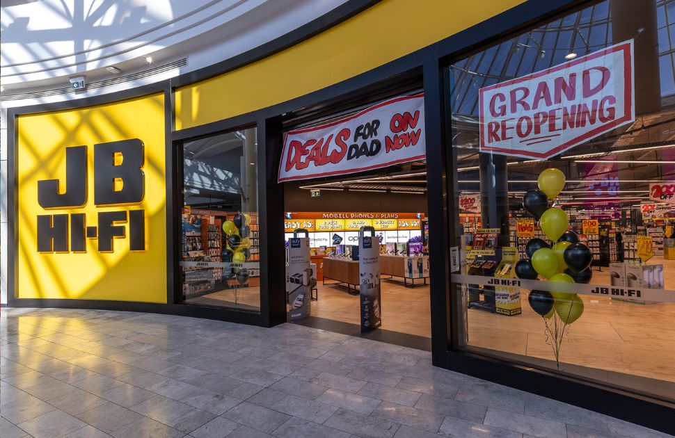 JB HiFi Store Relocation The Glen