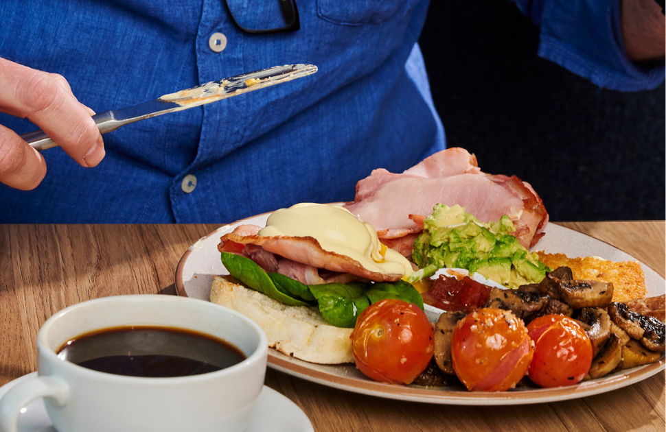 The Coffee Club Win Dad Eggs Benny for a Year