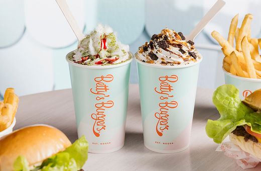Betty's Burgers 2 for $15 Deluxe Shakes