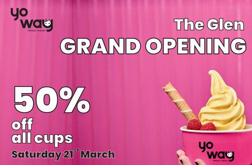 50% off Yogurt Cups at Yo Way