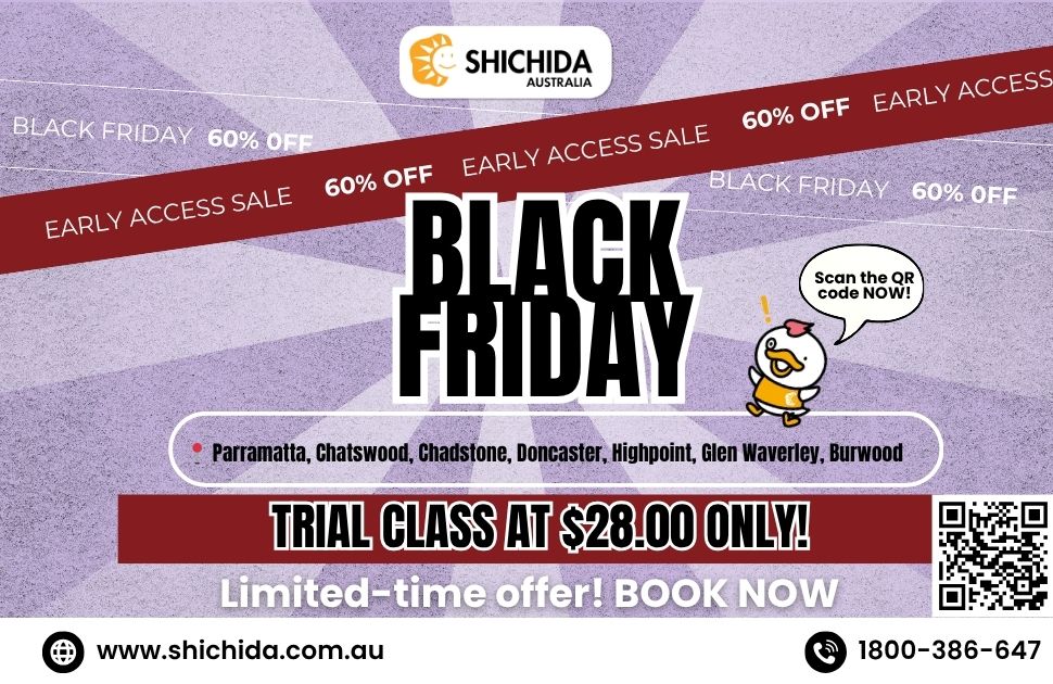 Shichida Australia Black Friday 60% off Sale